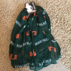 University of Miami Scarf